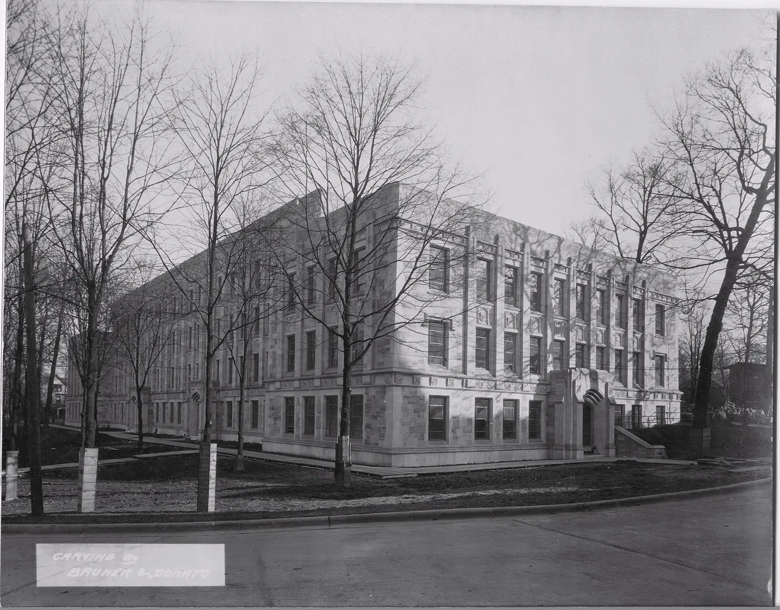 Completed institutional building